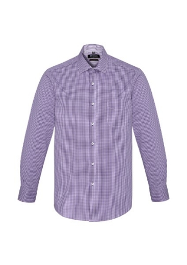 Picture of Biz Corporates Mens Newport Shirt Long Sleeve
